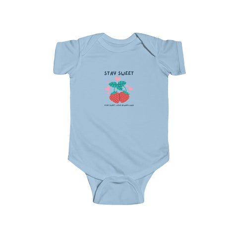 Stay Sweet Strawberry Infant Bodysuit