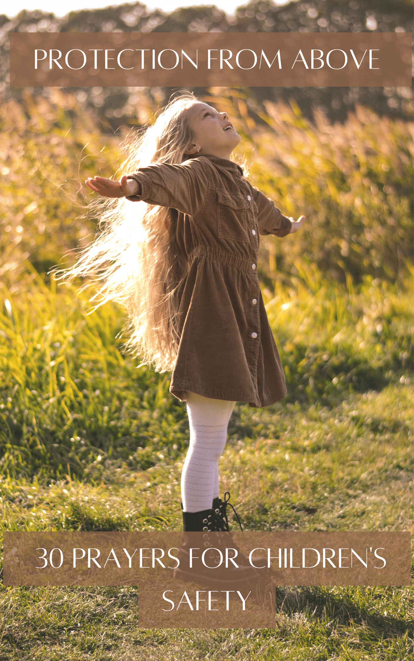 Protection from Above: 30 Prayers for Children's Safety