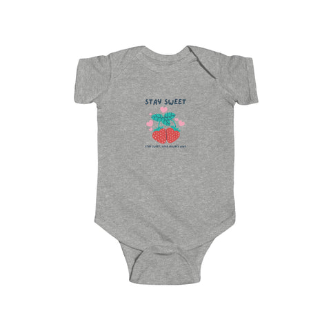 Stay Sweet Strawberry Infant Bodysuit