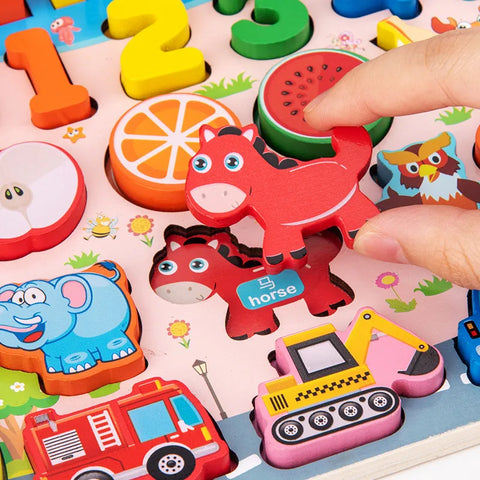 EduPlay WoodWonder.  Montessori Math Marvel