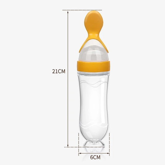 Silicone Feeding Bottle for Newborn Babies