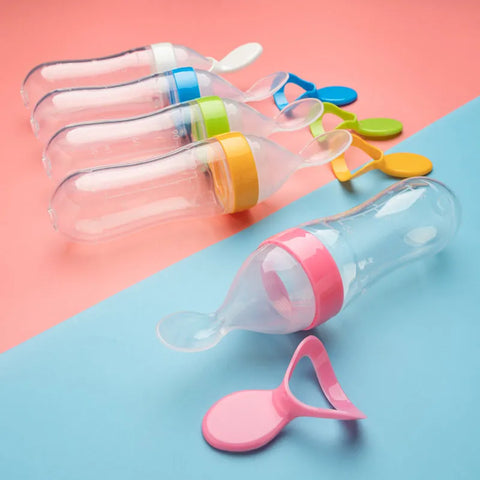 Silicone Feeding Bottle for Newborn Babies