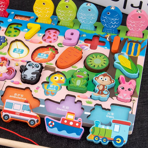 EduPlay WoodWonder.  Montessori Math Marvel