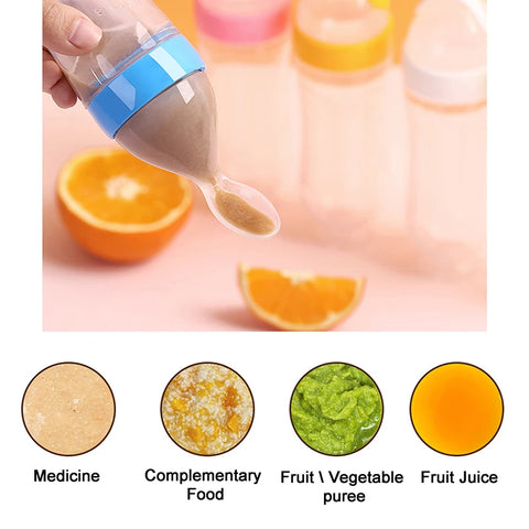 Silicone Feeding Bottle for Newborn Babies