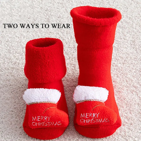 Baby Christmas Socks for Girls Boys