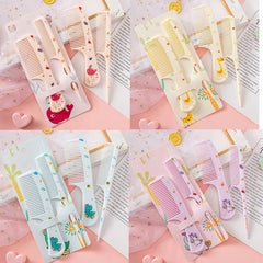 2pcs/set Cute Kids Hairdressing Comb
