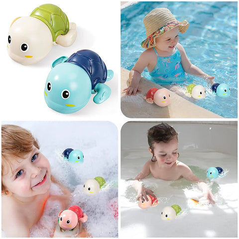 Adorable Swimming Turtle - Perfect Bath Time Companion!