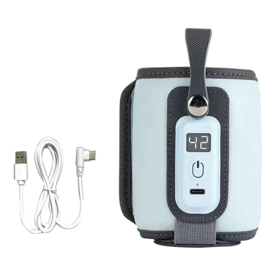 Portable USB Bottle Warmer with LCD-Display