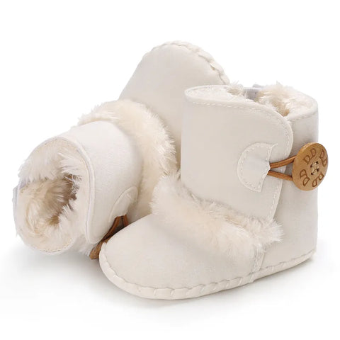 Warm Fur Baby Boots
