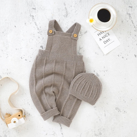 Knit Newborn Romper Set
