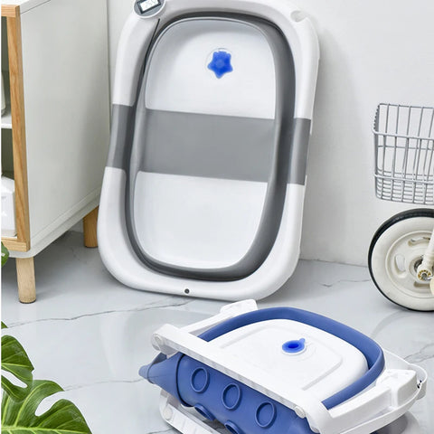Real-time Temperature Silicone  Bathtub