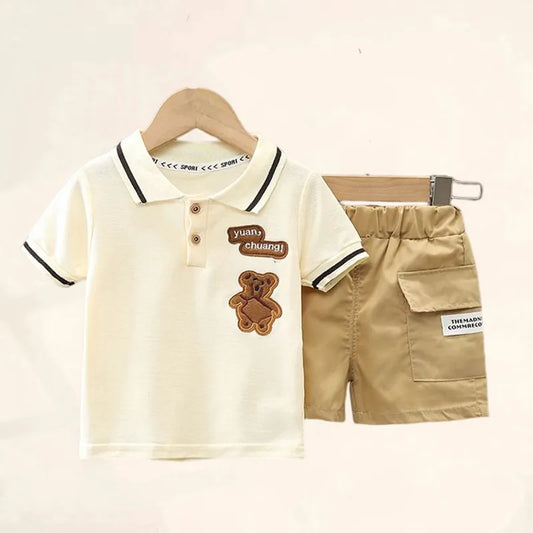 Baby Boy Clothes Set T-shirt + Shorts