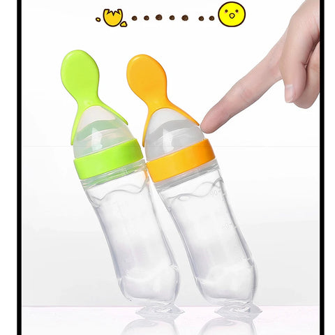 Silicone Feeding Bottle for Newborn Babies
