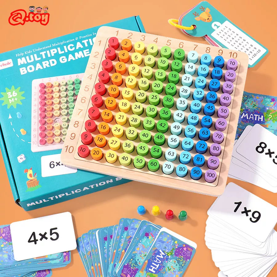 Montessori Master: Wooden Multiplication Journey