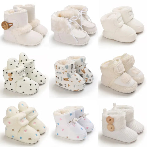 Warm Fur Baby Boots
