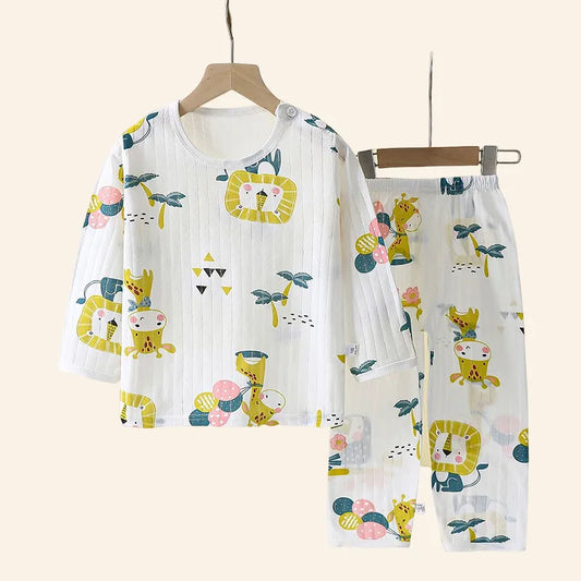 Kids Cotton  Long/Short Sleeve  Sleepwear