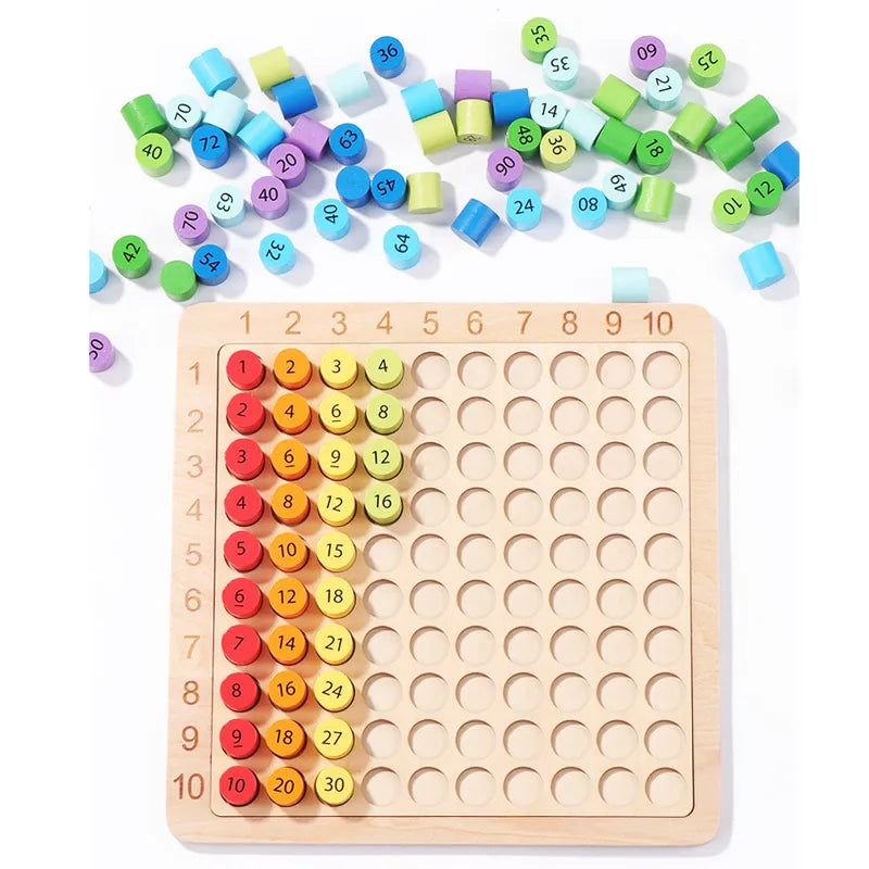 Montessori Master: Wooden Multiplication Journey