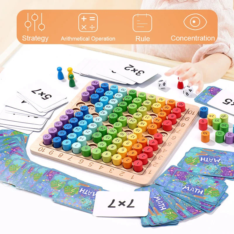 Montessori Master: Wooden Multiplication Journey