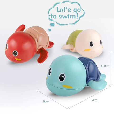 Adorable Swimming Turtle - Perfect Bath Time Companion!