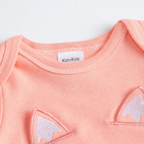 2 PCS/SET 100%Cotton Cute Newborn Bodysuit