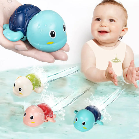 Adorable Swimming Turtle - Perfect Bath Time Companion!