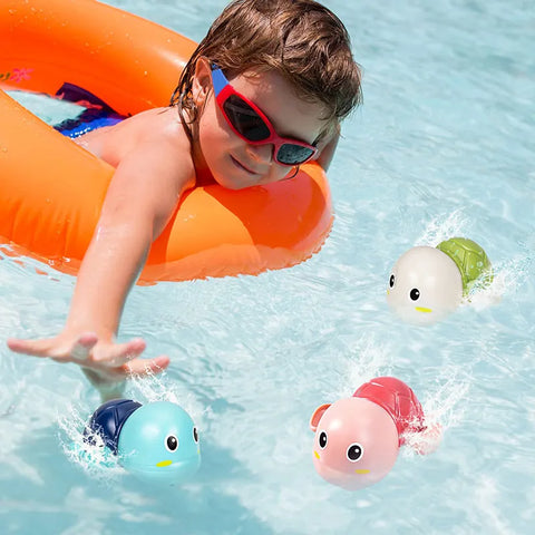 Adorable Swimming Turtle - Perfect Bath Time Companion!